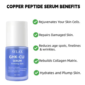 Siero al Peptide di Rame GHK-Cu Biologico a Marchio Proprio |   Siero Viso Antirughe al Collagene per Rassodare e Tonificare la Pelle - Product Image 5