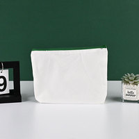 Trousse à crayons en toile personnalisable grande capacité avec fermeture éclair, organiseur universel de cosmétiques et sac de maquillage