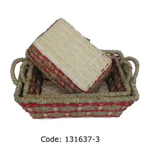 Paniers de rangement en bambou du Vietnam écologiques en gros - Couleur naturelle pour la décoration intérieure et l'utilisation alimentaire - Product Image 2