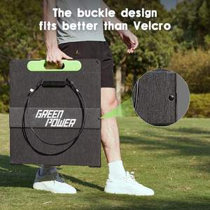 Panneau solaire pliable mono 60W RV avec la <span class=keywords><strong>technologie</strong></span> Perc Panneaux solaires portables légers flexibles - Product Image 3