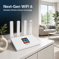 Routeur WiFi 6 4G LTE avec écran LCD CPE906-PRO, prend en charge B20 FDD TDD, routeur CPE sans fil 3000 Mbps pour la maison et le bureau, chipset ZTE