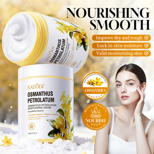 Crème hydratante à la vaseline et à l'osmanthus 300g, crème nourrissante profonde pour le visage et le corps, pour peaux sèches - Product Image 1