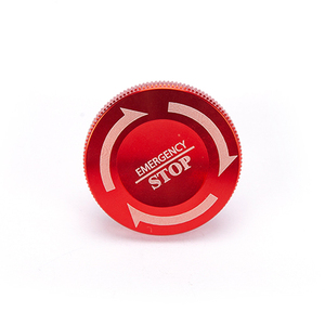 Botón de Parada de Emergencia Impermeable IP65 de Acero Inoxidable Rojo, 19mm, Normalmente Cerrado, Cabeza de Hongo, 3 Pines, 250V, Fuente de Alimentación - Product Image 3