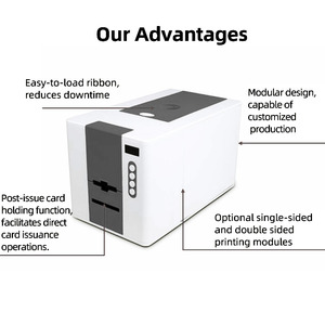 Imprimante de cartes JINGXIN <span class=keywords><strong>pour</strong></span> systèmes d'exploitation Windows XP, <span class=keywords><strong>Vista</strong></span>, 7, 8, 10 (<span class=keywords><strong>32</strong></span> <span class=keywords><strong>bits</strong></span> et 64 <span class=keywords><strong>bits</strong></span>) avec installation de ruban simplifiée - Product Image 4