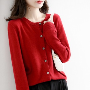 เสื้อคาร์ดิแกนคอกลมสำหรับผู้หญิงทรงหลวม Smlxlxxl เสื้อคลุมสำหรับเดินทางที่มีสไตล์ - Product Image 2