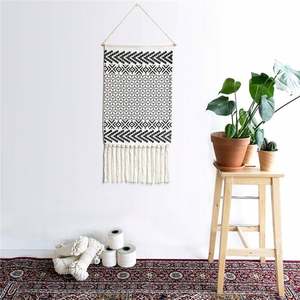 Panier organisateur stockage <span class=keywords><strong>arc</strong></span>-<span class=keywords><strong>en</strong></span>-<span class=keywords><strong>ciel</strong></span> tenture murale perlée plante cintre macramé étagère cintres malaisien décor moderne <span class=keywords><strong>chambre</strong></span> de bébé - Product Image 5