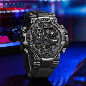 Reloj Deportivo Digital SMAEL 8110 con Cronógrafo LED, Resistente al Agua, Marca Personalizada, Precio de Fábrica al por Mayor para Hombre - Product Image 3