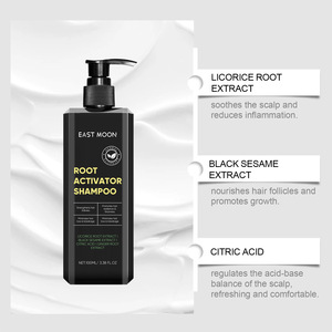 Vente en gros East Moon Nettoyage en douceur Nourrissant en profondeur Lisse et brillant Rafraîchissant Contrôle de l'huile Apaisant Inconfort Shampooing pour hommes - Product Image 1