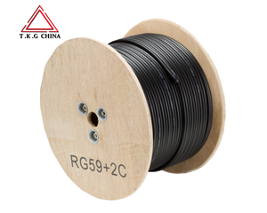 Câble d'alimentation coaxial tv r59 + 2c, cordon d'alimentation vidéo, vente en gros, CCTV <span class=keywords><strong>CCAV</strong></span> RG59, de chine - Product Image 4