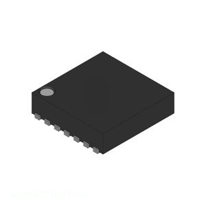 MAX4921BETD+ 14 WFDFN Composants électroniques à contacts apparents, Circuits intégrés (CI) de gestion de l'alimentation (PMIC) pour la logique de mise sous tension des batteries - Product Image 1