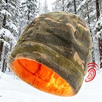 Gorro de Invierno Térmico de Lana Cortavientos al por Mayor para Hombre y Mujer, Gorro de Ciclismo, Esquí, Montañismo, Bicicleta, Motocicleta