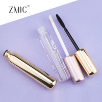 Ensemble d'emballages de luxe pour maquillage facial comprenant un tube de gloss, un tube de mascara et un tube d'eye-liner, conçu exclusivement pour les marques haut de gamme