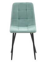 Chaise de salle à manger moderne en velours turquoise avec dossier, mobilier de bureau à domicile, bar, métal, hauteur réglable, cuisine, appartement