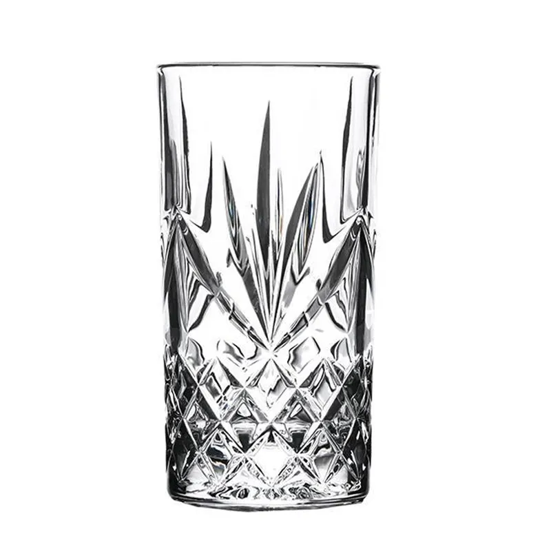 Accepteer Maatwerk Loodvrije Populaire Highball-Glazen Whiskyglas Kristalgesneden Glaswerk
