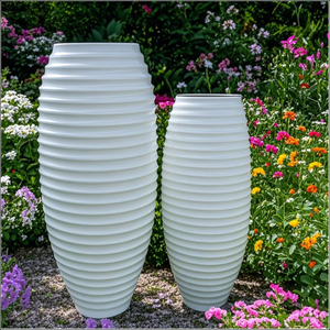 Macetas Modernas Grandes para Interiores, Florero Decorativo de Piso para Sala de Estar, Vestíbulo de Hotel, Soporte de Lujo para Plantas - Product Image 6