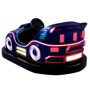 Trong nhà điện dodgem Bumper xe ô tô cho trẻ em người lớn nhựa ngoài trời vui chơi giải trí công viên thu hút mặt đất lưới Bumper xe ô tô cho - Product Image 2