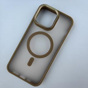 Funda para iPhone 16 Pro Max, textura metálica con diamantes y tacto mate, funda anticaídas de cobertura total. - Product Image 1