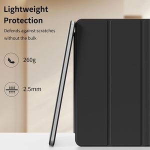 Étui magnétique <span class=keywords><strong>Smart</strong></span> Folio pour <span class=keywords><strong>iPad</strong></span> (A16) 11e/10e génération, Housse de tablette à trois volets avec fonction veille/réveil automatique, <span class=keywords><strong>Coque</strong></span> fine - Product Image 4