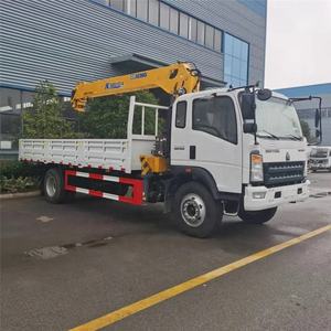 الصين 5 طن مناور هيدروليكي رفع المحمول مستقيم بوم شاحنة رافعة محمولة محمولة - Product Image 3