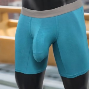 Slip <span class=keywords><strong>boxer</strong></span> da <span class=keywords><strong>uomo</strong></span> all'ingrosso con ampio sacchetto, intimo 3D ergonomico da <span class=keywords><strong>uomo</strong></span> all'ingrosso, produzione di biancheria intima da <span class=keywords><strong>uomo</strong></span> - Product Image 3