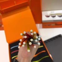Baguettes colorées arc-en-ciel LE Cool de Chine, ensemble de vaisselle saine et biodégradable en céramique pour la table à manger, coffret cadeau