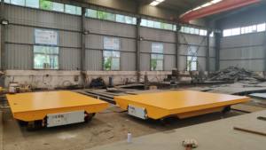 รถเข็นขนย้ายแบตเตอรี่เหล็กทนทาน5T 10T <span class=keywords><strong>15T</strong></span> พร้อมที่จับสภาพใหม่สำหรับโรงงานผลิต - Product Image 5