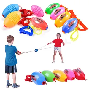 Kinder Outdoor Sportspiel zeug Interaktives Ziehen Elastic Speed Balls Sensorisches Training Sportspiel Kindergarten spielzeug für Kinder