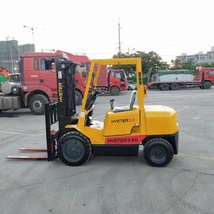 Used for FD30 3 Ton Diesel Forklift with Hydraulic Side Shifter 1220x125x50 Fork Solid Tires for Industrial <b>Material</b> <b>Handling</b> - Product Image 5