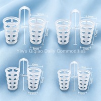 Dilatateurs nasaux anti-ronflement creux en silicone souple pour le sommeil nocturne et la respiration nasale, réutilisables