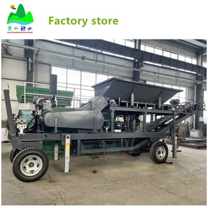 Concasseur à marteaux économique QingshanLvshui, moteur diesel performant, pour le broyage de briques, de terre et de roches - Product Image 4