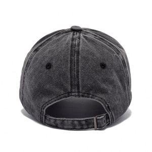 Gorra de Béisbol de Algodón Lavado con Estampado, Estilo Vintage Desgastado para Hombre, Gorra Retro de Exportación, Gorra Suave Popular - Product Image 6