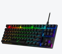 Baru HyperX Alloy Origins Core RGB lampu latar mekanik dengan Mode Game Tenkeyless Gaming Keyboard untuk PC