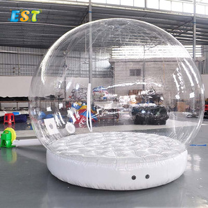 Tente gonflable faite sur commande de boule de neige de noël de globe de neige à vendre - Product Image 2