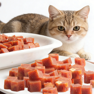 Fournisseur de friandises pour animaux de compagnie en gros : Granulés de fromage de canard, nourriture sèche, friandises pour chats, collations portables pour chiots et chatons, aliments pour animaux de compagnie, croquettes pour chiens - Product Image 1