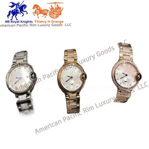 Montre-bracelet à quartz pour femme, sport et mode, luxe, affaires, mouvement en acier inoxydable 316L, emballée dans une boîte Cartier. - Product Image 4