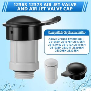 วาล์วเป่าลมสำหรับเปลี่ยน รุ่น 12363 12373 วัสดุ ABS ทนทานต่อการกัดกร่อน สำหรับสระว่ายน้ำเป่าลม อุปกรณ์เสริมสำหรับการว่ายน้ำ - Product Image 3