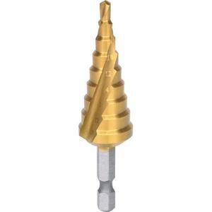 KS TOOLS-330,2386 1/4 ''HSS Cortador de agujeros escalonados de estaño-EAN 4042146346594 BROCAS TALADRO PASO - Product Image 2