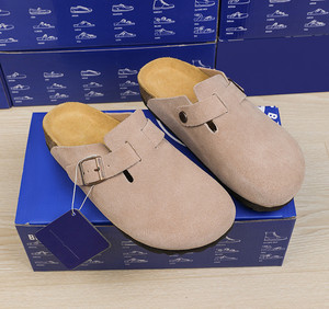 Туфли унисекс из натуральной кожи с пробковой подошвой - Product Image 3