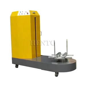 Hot Sale Luggage Bag Wrapper / Airport Luggage Stretch Wrapping Film / Airport Luggage Wrapping Machine