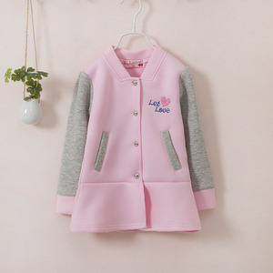 Vêtements d'hiver pour petites filles de style européen en gros, manteaux pour enfants fabriqués en Chine - Product Image 1