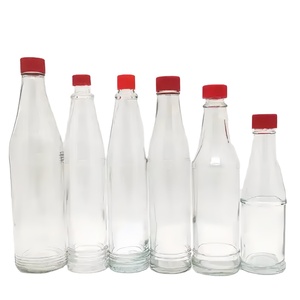 Günstige Klare Glasflasche für <span class=keywords><strong>Tabasco</strong></span> 5oz 150ml Hot Sauce Woozy Glasflasche mit Kunststoffverschluss - Product Image 1