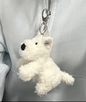 Jellycat Lively Eggplant Ornaments, Pendentif de sac à main, Porte-clés en peluche, Poupée jouet pour enfants, Vente en gros