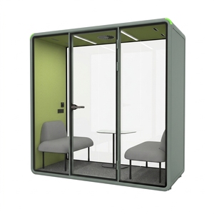 บูธเก็บเสียงสำหรับสำนักงานสถานีรถไฟ เหมาะสำหรับนักเดินทางมืออาชีพ - Product Image 3