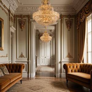 Thiết kế pha lê treo cố định: trang trí ánh sáng cho phòng khách/phòng ngủ/thương mại areasmodern treo đèn - Product Image 3