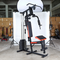 Station de musculation multifonctionnelle à domicile Cage de puissance Squat Rack Banc Musculation Gym Levage Formation Smith Machine