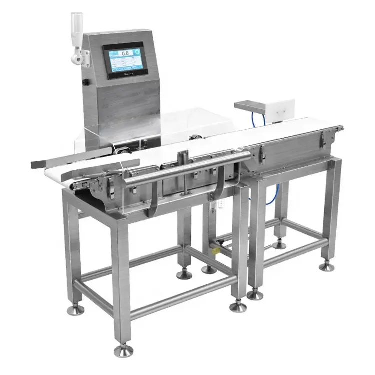 Automatische Förderer Online-Gewichts prüfmaschine Produktions linie Gewichts sortierung prüfen Gewichtung verpackungs maschine