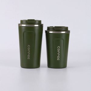 แก้วน้ำเก็บความร้อนสุญญากาศสองชั้น วัสดุสแตนเลส 304 สำหรับกาแฟแบบพกพา - Product Image 5