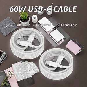 Los más vendidos Tipo-C Datos Usb-C a C Pd 60W Cables <span class=keywords><strong>Para</strong></span> <span class=keywords><strong>IPhone</strong></span> Carga Tipo C <span class=keywords><strong>Cable</strong></span> <span class=keywords><strong>para</strong></span> cámara - Product Image 3