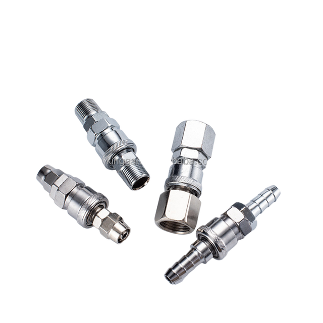 Stainless Steel Hydraulic Quick Coupling Connector Quick Release Hose Fitting for Fluid Connection Machinery Equipment