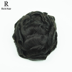 Sistema Capillare Maschile di Alta Qualità in PU per <span class=keywords><strong>Extension</strong></span> <span class=keywords><strong>Capelli</strong></span> da Uomo, Base in PU Iniettato Naturale e Confortevole da Indossare - Product Image 4